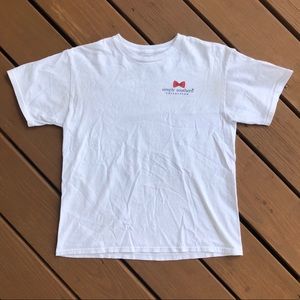 Simply Southern White T-shirt | Navy blue turtle